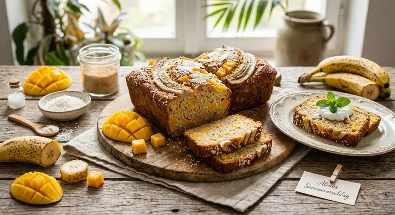 Goldenes Kokos-Brot