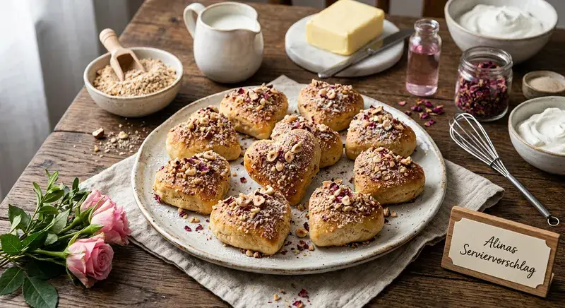 Goldenes Nuss-Brot in Bestform
