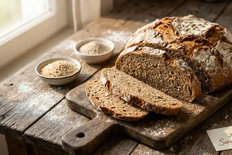 Goldenes Roggen-Brot zum Niederknien