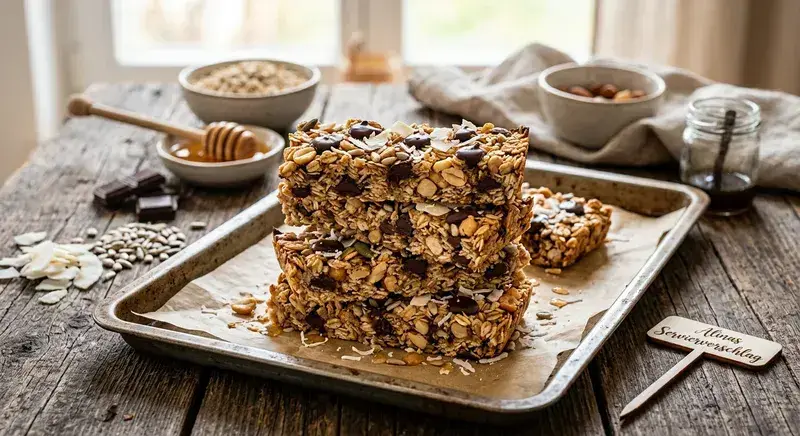 Granola Schokoriegel