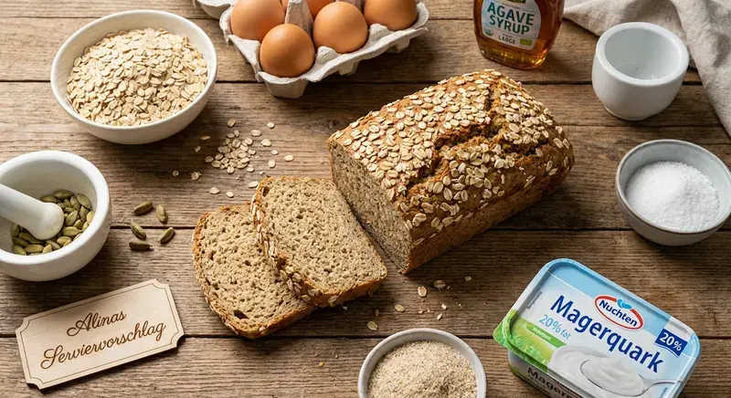 Hafer-Kardamom-Brot Power-Snack für Genießer