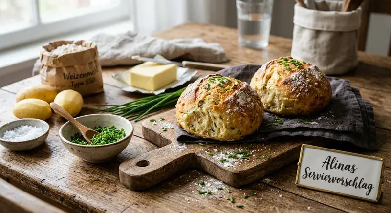 Hausgemachte Brötchen