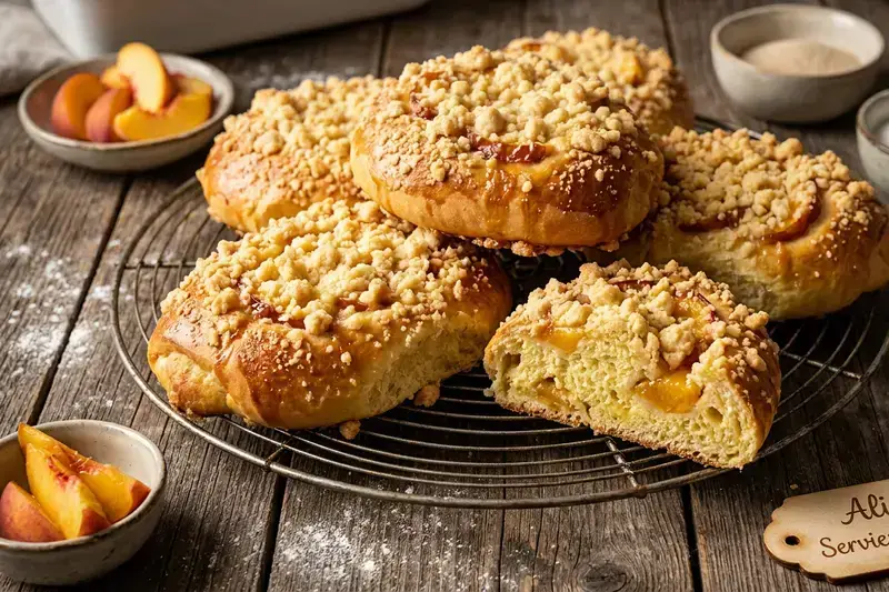 Hausgemachte Hefe-Brötchen