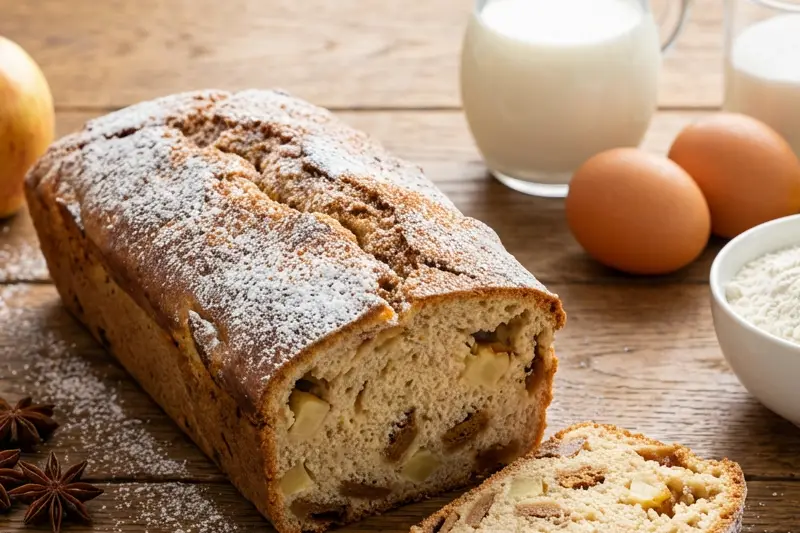 Hausgemachtes Apfel-Brot wie von Oma