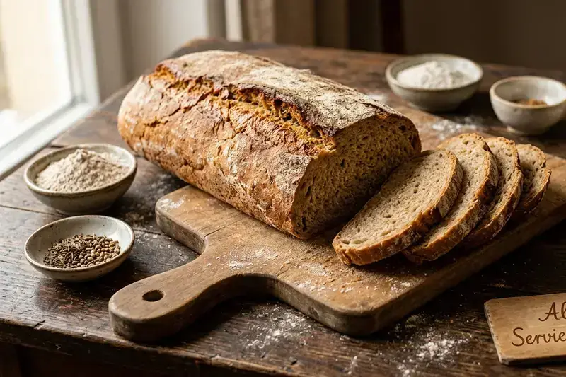 Hausgemachtes Dinkel-Brot