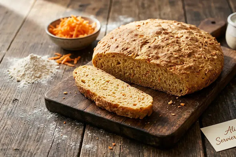 Hausgemachtes Karotten-Brot