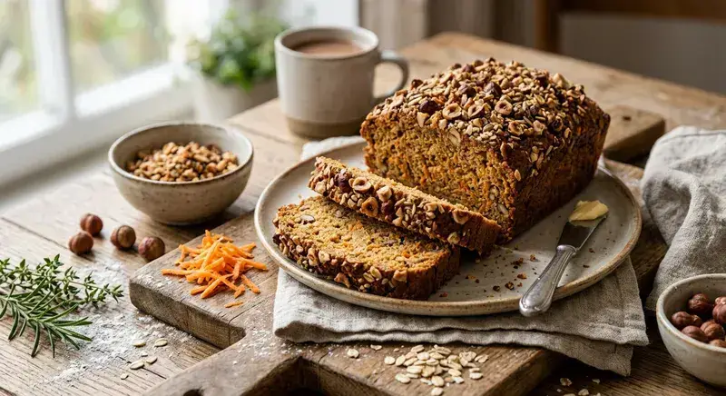 Hausgemachtes Nuss-Brot
