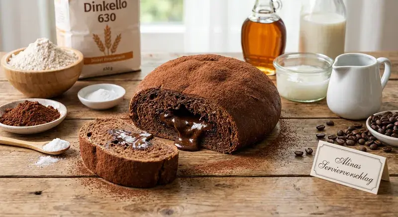 Hausgemachtes Schoko Brot