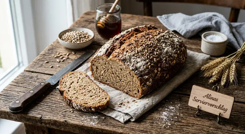 Hausgemachtes Vollkorn-Brot aus dem Backery-Ofen