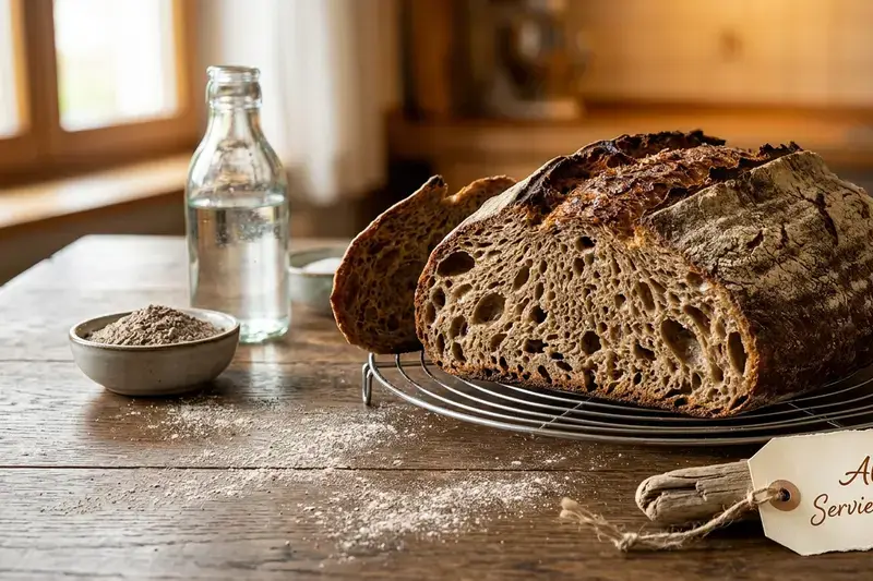 Herzhafte Sauerteig-Tarte