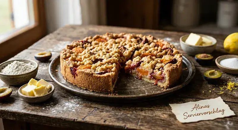 Herzhafte Zwetschgen Tarte
