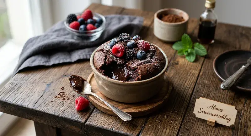 Kakao Beeren Schmelz Dein gesundes Lava Glück