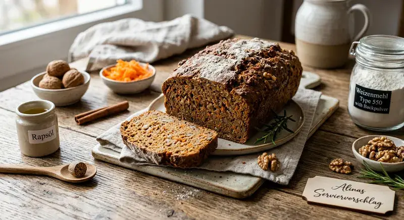 Karotten-Walnuss-Brot mit Geheimzutat