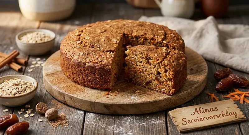 Kein Mehl oder Zucker Haferflocken und Karotten Diesen Kuchen werden