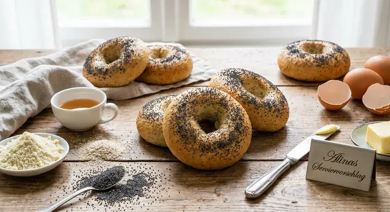 Keto-Mohn-Samen-Brötchen