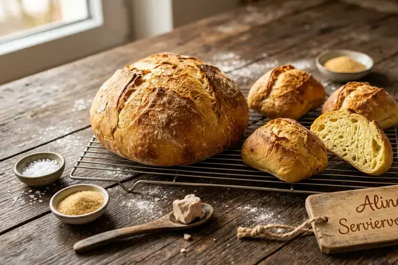 Klassische Brötchen