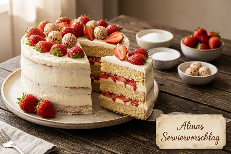 Klassische Erdbeer-Torte mit Suchtfaktor
