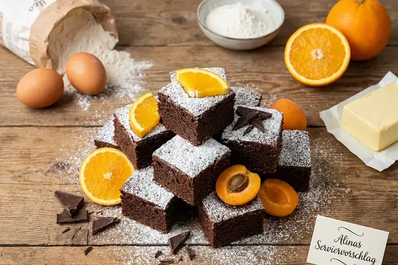 Klassische Orangen-Torte