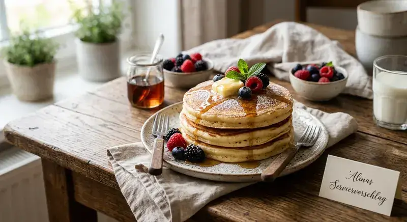 Klassische Pancakes aus dem Backery-Ofen
