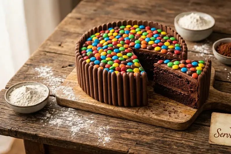 Klassische Schoko-Torte