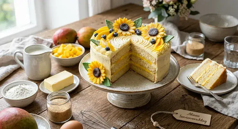 Klassische Vanille-Torte zum Niederknien
