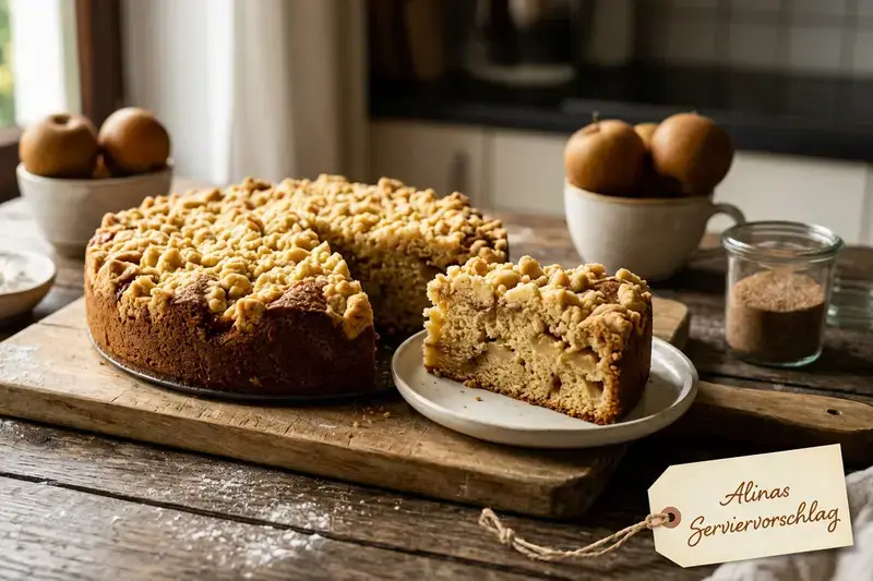 Klassischer Apfelkuchen