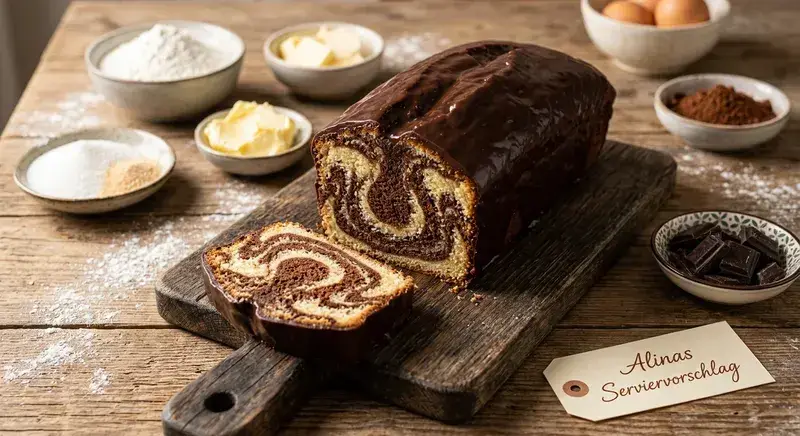 Klassischer Marmorkuchen