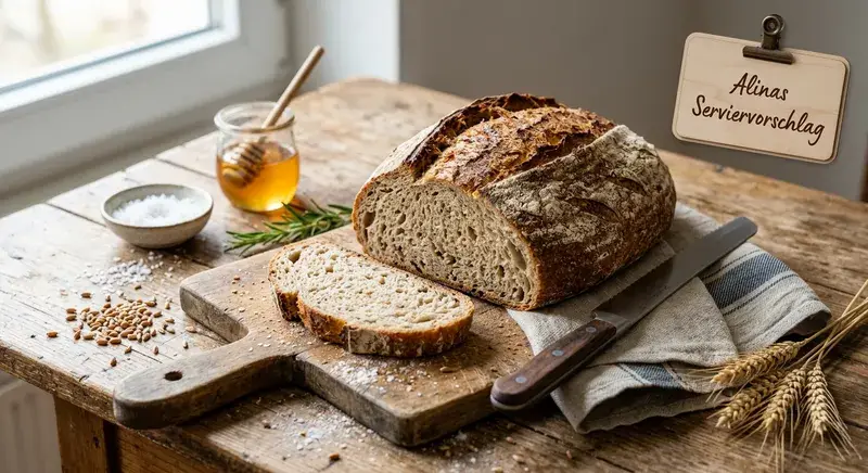 Klassisches Brot nach Hausfrauen-Art