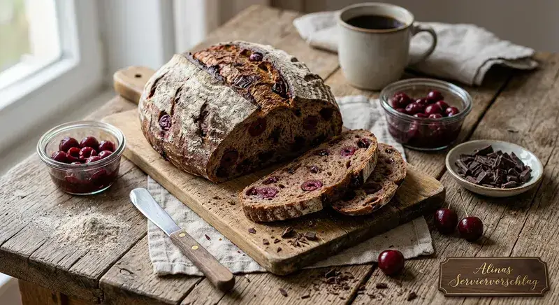 Klassisches Kirsch-Brot zum Verlieben