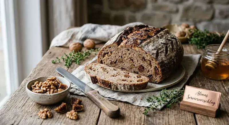Klassisches Nuss-Brot mit Suchtfaktor