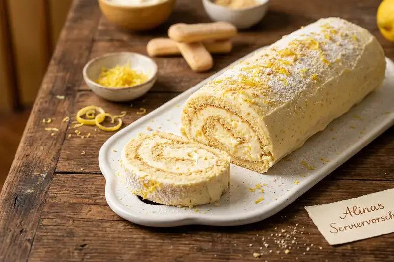 Klassisches Zitronen-Tiramisu