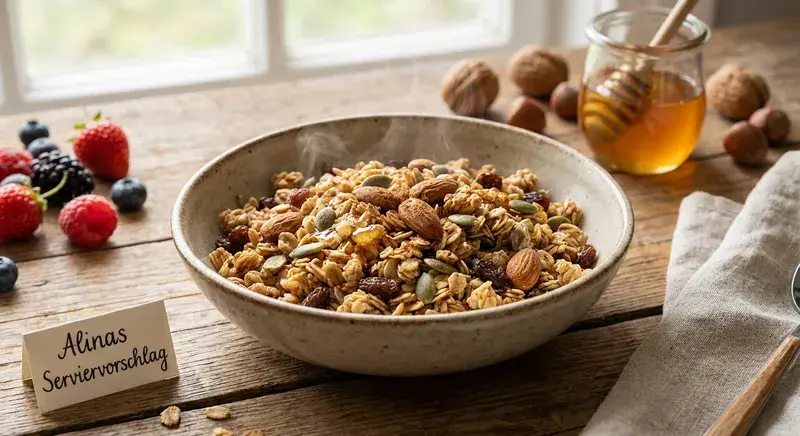 Knuspermüsli selbstgemacht