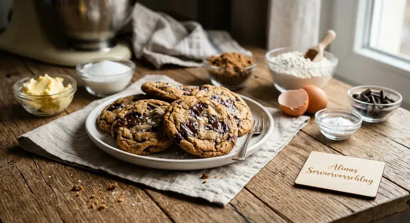 Knusprige Cookies fürs Kaffeekränzchen