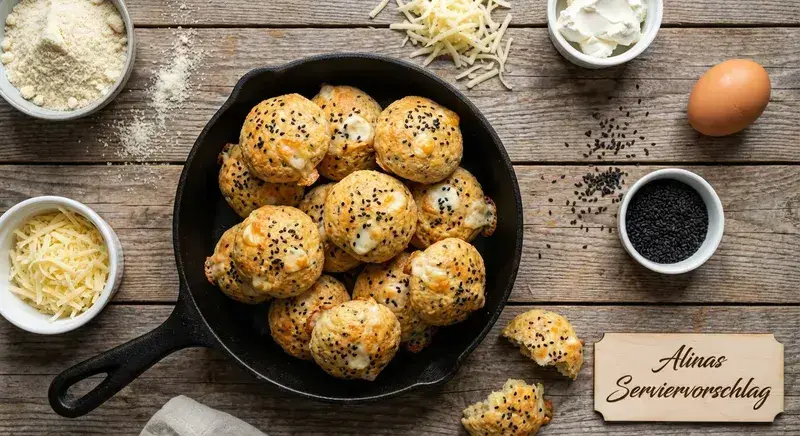 Knusprige Käse-Brötchen wie von Oma