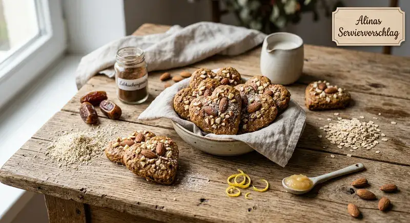 Knuspriger Mandel Lebkuchen