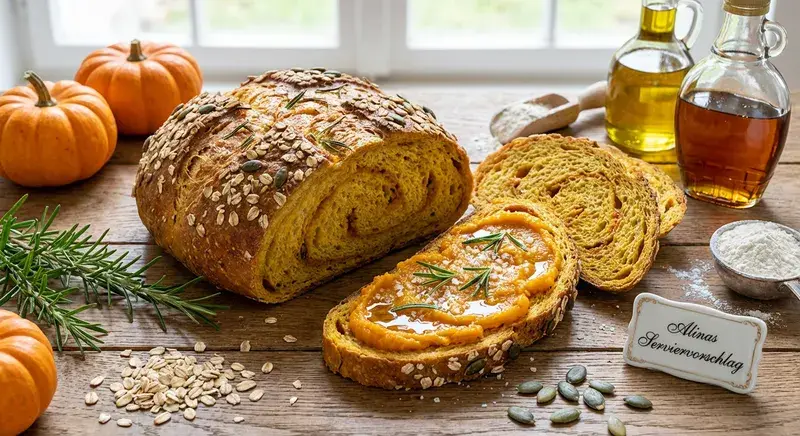 Knuspriges Kürbis-Brot wie von Oma