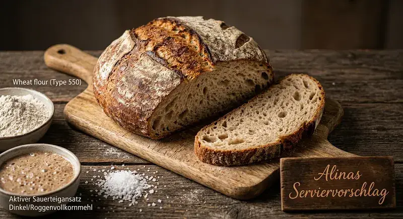 Knuspriges Roggen-Brot