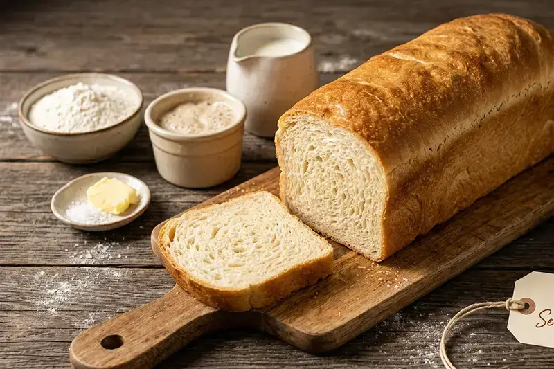 Knuspriges Sauerteig Brot