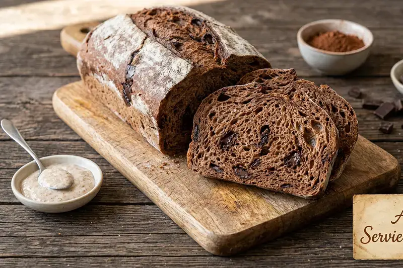 Knuspriges Schoko-Brot zum Verlieben