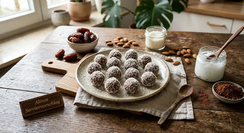 Kokos Dattel Balls
