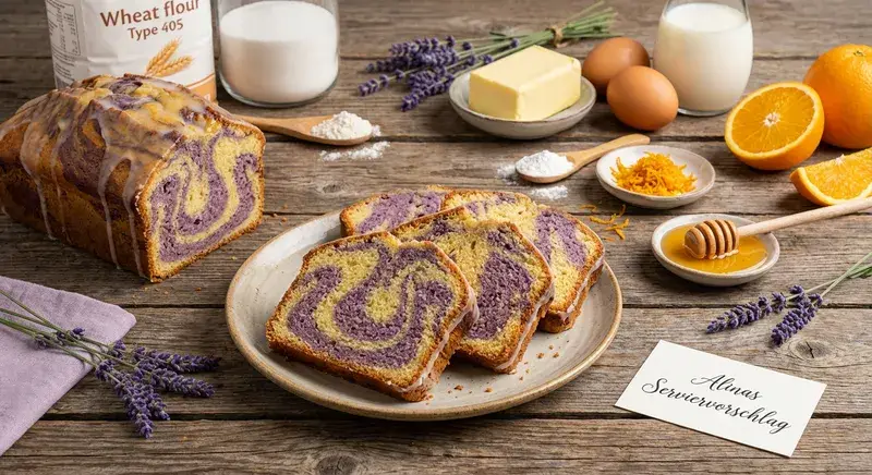 Lavendel Orange Marmor Ein Traum in Lila Gold