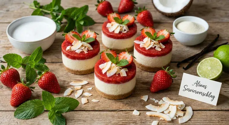 Luftiger Erdbeer-Pudding zum Niederknien