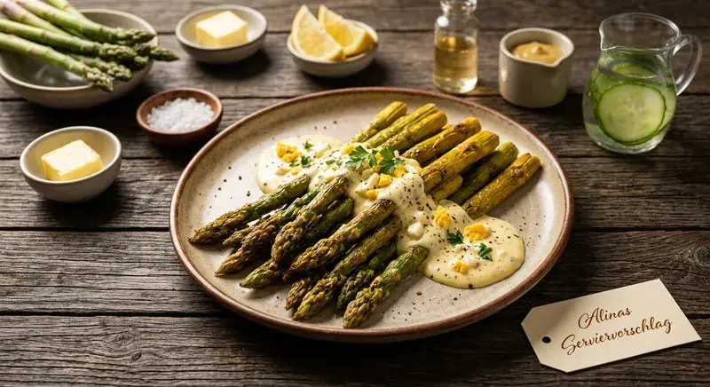 Mach Spargel lieber so