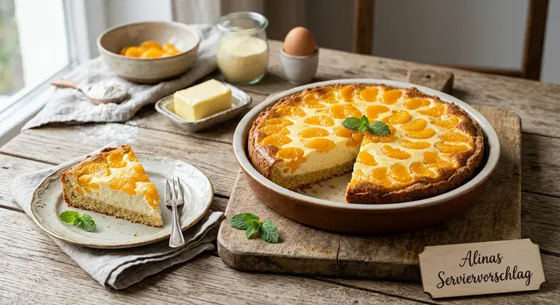 Mandarinen Schmand Kuchen