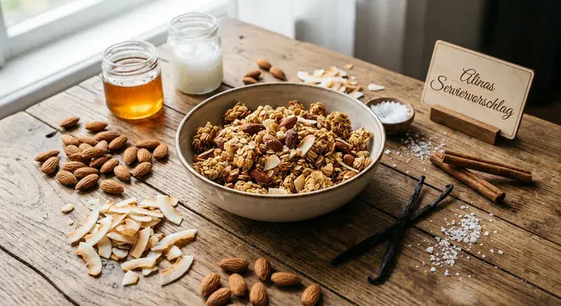 Mandel Kokos Granola