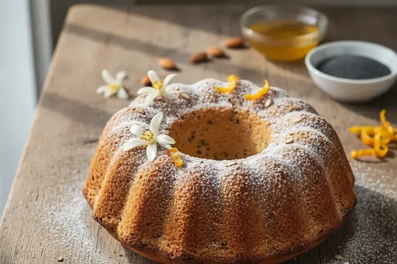 Mandel Mohn Gugel Orangenblütenwasser