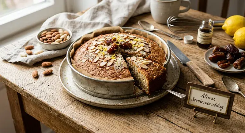Mandelkuchen zuckerfrei