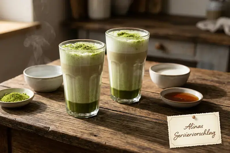 Matcha Latte Mandelschaum