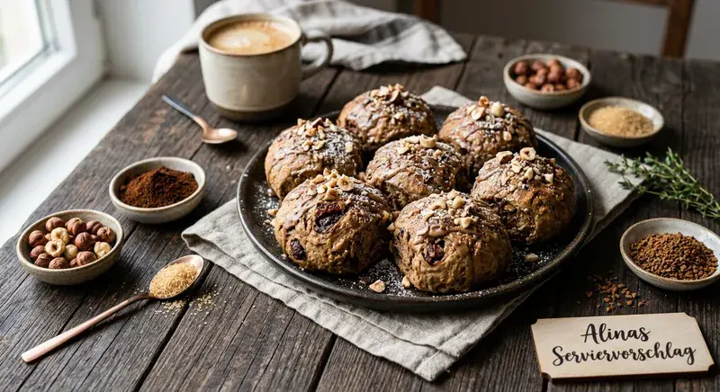 Mokka-Haselnuss-Glück Saftige Damper-Rollen