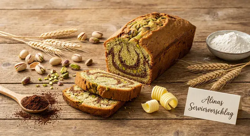 Mokka-Pistazien-Traum Rührkuchen 'Orient'